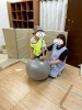 バランスボール楽しいなあ！「室内遊び！！」