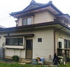 施工前　岡谷市「岡谷市 屋根・外壁塗装と雨樋交換｜パーフェクトトップ仕様で「雨樋レベル不良」を根本改善」