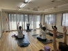 日当たりの良い気持ち良いスタジオ「夫婦でセミパーソナル　増えてます。　柔軟性向上を今年中に」