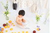 水遊び「「1歳のたんじょうびを、全部残したい スマッシュケーキ＆ミルクバス＋家族写真まで！宮崎市のバースデーフォトはHajime Photo Studioへ」