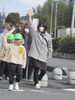 実際に横断歩道を渡り、歩く練習👣「保育参観＆評議員会」