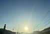 新年の太陽、まぶしー！「あけましておめでとうございます！」