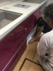 細部まで入念にチェックしますよー「暑さに負けず 社内検査へGO！」