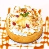 キャラメルとナッツのパンケーキ