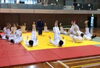 「柔道の新しい畳に 」