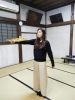 さおしー仕舞に挑戦！かなりぎこちない動きでした！笑「【編集部ニュース】『能 杉浦 伏見教室』の能（謡＆仕舞）体験記♪」