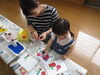 スタンピング遊び！楽しかったよ💓「にこにこサークル（未就園児親子教室）活動の様子です🌟」