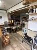店内改装中「キャンプの余韻」