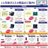 11月オススメ商品