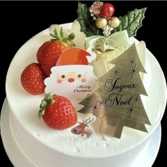 ☆クリスマスショートケーキ 5号 （直径15cm）