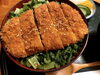 濱亀特製　「小松菜のタレかつ丼」「小松菜グルメスタンプラリー開催中！！！江戸川区内で小松菜料理を食べて・買ってシールを集めよう♪ シールを集めて素敵な商品を当てよう！」