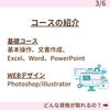 コース内容はこちら「＼資格が取得できる！/ディーマネジメント何が学べる？」