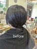 ビフォー「ネイビーブルーカラー」