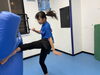 女子たちは凛とした大人を目指して☺️「11/19(火) の稽古風景≪ 明石/空手/スポーツ/運動/幼児/小学生/お稽古/習い事≫　」