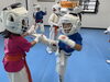 組手稽古も真剣に🥋「8/1(木)の稽古風景≪ 明石/空手/スポーツ/運動/幼児/小学生/お稽古/習い事≫　」