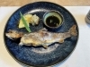 夕食の鮎の塩焼き　お宿で飼育していて鮮度抜群です「ヘルパーのリフレッシ【一緒に働いてみませんか？】　鬼怒沼散策と奥鬼怒温泉＆グルメ　【白井市訪問介護・相談支援】」