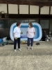 久し振りです　20分以上おしゃべりしてました「うどん処 篁園(こうえん)西船橋アンティークDEN」
