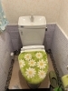 トイレ入替前「京都市伏見区でトイレの入替工事をさせていただきました。」