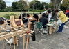 会場の様子「【開催報告】第1回 Art Marché in KASAI Seaside Park が開催されました（2023年11月11日＠葛西臨海公園）」