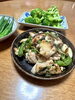 鶏もも肉とシシトウの炒め物「香港からのお客さまの食卓　香港料理と会津米がおいしい夜」