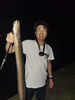「大蛇釣ったどー。」