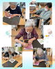 指先で楽しむ创作活動の日「8月の壁面装飾のご紹介♪ ひまわりと海、花火で夏気分」