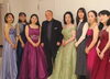 師匠、ピアニスト、コーラスのすみれ隊の皆さんと「第46回声楽発表会終演」