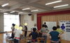 ストレッチ会の様子「正しい体の状態を知らなかったです。」