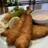 白身・海老フライ定食