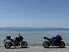 琵琶湖の湖岸道路にて「社長ブログ「5月連休中のストレス解消！」」