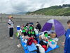 お弁当も外で頂いたよ！「厚田ビーチで海水浴！🌊【札幌市北区児童デイサービスこぱんはうすさくら札幌太平教室】」