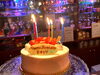 お誕生日にケーキ頂きました「西千葉カラオケスナック」