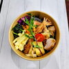 変わり商品　焼き鮭＆エビフライ＆チキンハニーマスタード「4月17日変わりお弁当」
