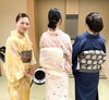 90分間でお太鼓結びがこんなに綺麗にできました「【銀座　着物の着付け教室】１箇所重点レッスン！基本の名古屋帯の結び方をお稽古しました」