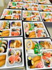二段箱膳と寿司折詰セット（税込）5,400円「忘年会・新年会・お祝い事はあがわで…」