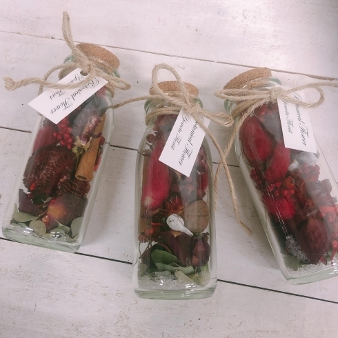 ドライフラワーボトル数量限定販売 よもたフローリストのニュース まいぷれ 出雲