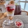 あまおういちごティラミスパフェ