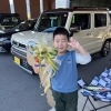 可愛いくピースありがとう😆💓「とっても楽しい納車式をありがとうございました🥰」