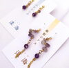 6ｍｍ多面カットアメジスト使用♬「【２月の誕生石アメジスト】ハンドメイドアクセサリーAYATO-inc」