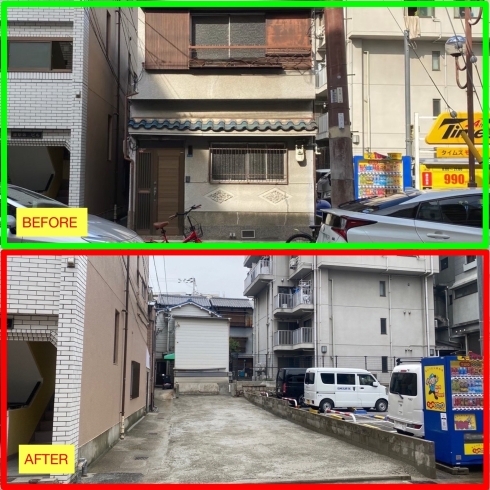 ♪神戸市中央区にて土地ご売却のお手伝いです♪「♪解体工事です♪」