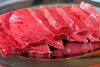 新鮮なハツ！焼きすぎ注意「3/19(木) 和牛ホルモン1頭分入荷！三連休は焼肉まさで新鮮ホルモンを」
