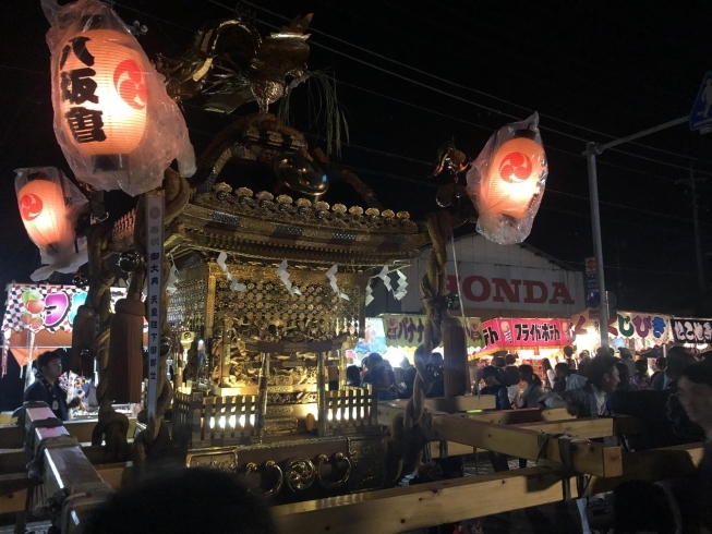 神輿パレードの沿道には様々な出店が「【笠間の夏祭り】写真で振りかえる《笠間のまつり》2019」