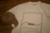 「NANGA     DRY  MIX  FRAME  LOGO  TEE」