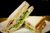 B・L・T、ベーコン、レタス、トマトのヘルシー素材「B・L・T、ベーコン、レタス、トマトのヘルシーメニュー。BLT＋C（コーヒー） 650円」