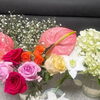 「記念の花束をドライフラワー加工してボトルフラワーにお作りいたします【宮崎/花束保存/花束加工/ドライフラワー】」