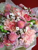 ドライにしても発色のいいお花をチョイス「卒業式の日に」