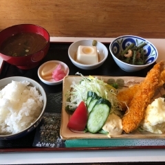 海老フライ定食