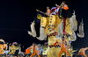 2024年10月16日撮影｜上原太鼓台（大生院・中萩地区夜太鼓）