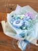 花束ご注文品「ブルーの花束」