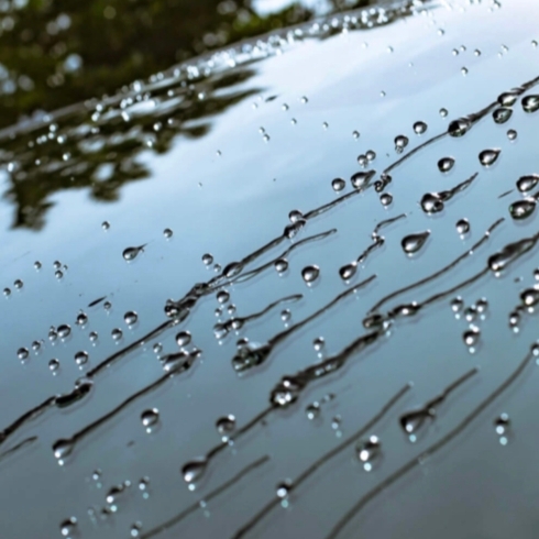 オプション窓ガラス撥水１２００円「オプションの窓ガラス撥水で梅雨対策」